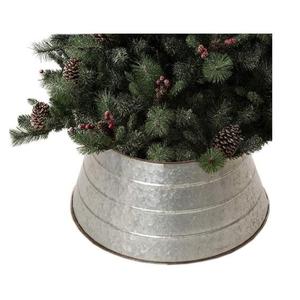 Falda Metálica para Árbol de Navidad New Look Bold Blossom, Decoración Navideña Artificial Ecológica para Mesa - Product Image 4