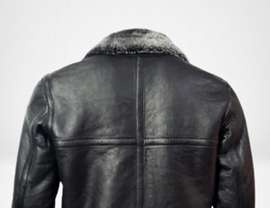 HIGH QUALITY PREMIUM FUR LEATHER <b>JACKET</b> VERY CLASSY COOL AND STYLISH - Product Image 5