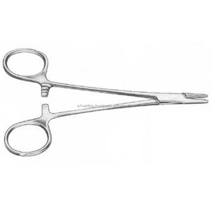 ที่จับเข็มสีน้ำตาล A-1 VERITAS ขนาด 13 ซม. สแตนเลสสตีล ใช้ซ้ำได้ สำหรับเย็บแผล  ขายดี - Product Image 4