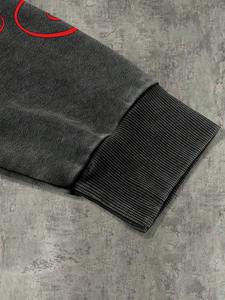 Mens oversized <b>hoodie</b> streetwear casual <b>gym</b> wear drop shoulder heavy weight pullover winter - Product Image 5