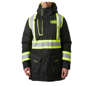 Camisa de Trabajo de Alta Visibilidad para Hombre |   Camisa de Seguridad Reflectante, Impermeable, Cortavientos, Transpirable, Fluorescente, de Poliéster, con Certificación CE, Personalizable - Product Image 4