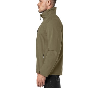 เสื้อแจ็คเก็ตผู้ชายกันน้ำกันลมแบบ Softshell มีฮู้ด ซิปยาว สีพื้น น้ำหนักเบา เหมาะสำหรับกิจกรรมกลางแจ้งและสตรีทแวร์ - Product Image 3