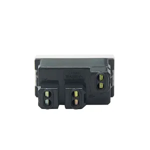 45 Type 250V 10A Sinoamigo PC Modular Switch Socket Wall Socket Italian Standard Socket