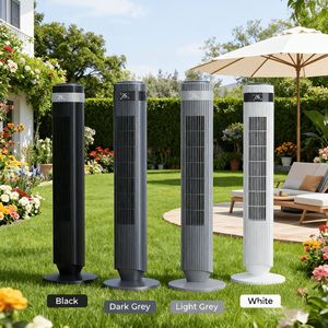 Ventilador de Torre Silencioso para Dormitorio, 28 Decibeles, Modo Automático Inteligente, 64 Grados, Ventilador de Pedestal - Product Image 2