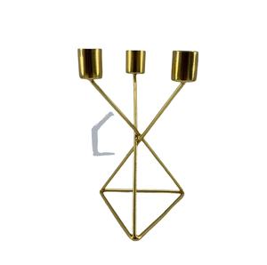 Home Decoration <b>Tea</b> <b>Light</b> <b>Holder</b> Candle Stand for 3 Christmas Candles - Product Image 2
