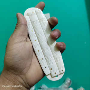 Peine para Barba Vikingo de Hueso de Búfalo con Tapa de Hueso, Hecho a Mano, Ecológico, Blanco, 14 Pulgadas, Accesorio de Aseo Moderno de Primera Calidad al Mejor Precio - Product Image 6