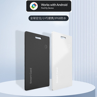 Localizador GPS con Logotipo Personalizado MFi para Dispositivos Apple y Google Find My, iOS y Android, para Personas Mayores, Carteras, Equipaje, en Formato de Tarjeta de Plástico Resistente