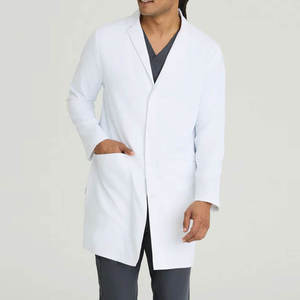 Batas de Laboratorio para Doctor, Hospital, con Logotipo Personalizado, al por Mayor, Duraderas, de Algodón y Poliéster - Product Image 1