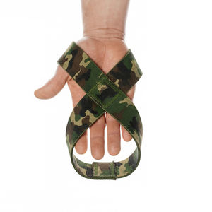 Sangles de musculation en néoprène en forme de 8 pour entraînement de force en salle de sport, sangles de levage robustes en forme de 8 antidérapantes - Product Image 5