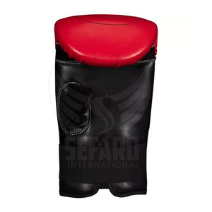 Gants de boxe de couleur unie fabriqués au Pakistan, service OEM, faible MOQ - Product Image 3