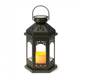 Most Elegant Selling Eco-Friendly Metal Hanging Candle <b>Lantern</b> With <b>Black</b> Finished Candle <b>Lantern</b> for Outdoor & Indoor - Product Image 2