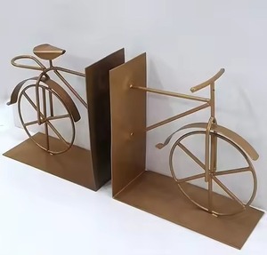 Soporte de exhibición, sujetalibros de metal, soporte resistente para libros, tope antideslizante para libros, organizador de estantería para escritorio de oficina - Product Image 1