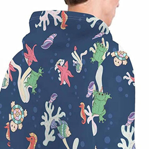 Sweats à capuche par sublimation, best-sellers, qualité supérieure, service OEM très demandé, nouveau design, sweats à capuche par sublimation pour hommes - Product Image 5