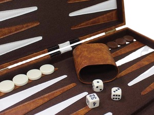 Amazing Industries HWG-AI-R-1555 <b>Chess</b> Game <b>Set</b> Foldable Board with Dice and Checkers Custom Logo Option - Product Image 6
