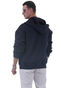 Sudadera con capucha de forro polar para hombre, de algodón de calidad, extragrande, fabricante de sudaderas con capucha personalizadas, peso pesado, alta demanda, similar. - Product Image 3