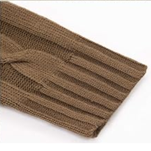 Cardigan décontracté en maille acrylique de haute qualité pour homme, col montant, manches longues, patchwork, bouton unique - Product Image 4