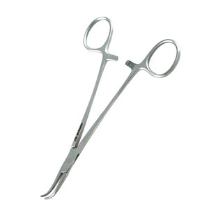Medic Instruments Wholesale 5.25-Inch <b>Full</b> Curved Serrated Jaw Hemostat Surgical Instruments Forceps Made Steel Apto Enterprise - Product Image 3