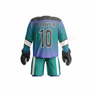 Uniforme de hockey sur glace en gros 2026, personnalisé avec logo d'équipe brodé, nom et numéro, vêtements de sport, fabricant OEM, fournisseur, usine - Product Image 3
