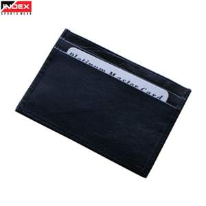 Tarjetero de Cuero Duradero para Hombre, Cartera Delgada de Cuero Genuino, Estuche Minimalista para Tarjetas de Crédito, Organizador de Bolsillo para Negocios - Product Image 1