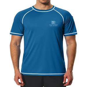 Camisetas de Gimnasio para Hombre de la Mejor Calidad, Transpirables, de Secado Rápido, Cuello Redondo, Corte Regular, Tela de Spandex/Poliéster, Ecológicas - Product Image 1