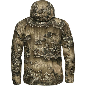 Veste de chasse coupe-vent en softshell pour homme, vêtements d'automne, motif uni, matière nylon - Product Image 3