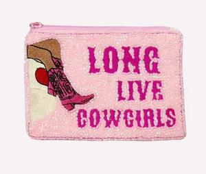 LONG LIVE Monedero Rosa con Cuentas, Mini Bolso de Mano con Estampado de Animales Exóticos y Detalles de Pedrería, Estilo Bohemio Salvaje, Regalo con Cadenas, Flores y Letras - Product Image 6