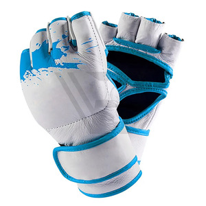 Nouveaux équipements de boxe professionnels, gants en cuir MMA, taille personnalisée, gants de boxe noirs, gants de boxe thaïlandaise de qualité - Product Image 6