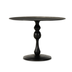 Mesas de Comedor Modernas de Aluminio Negro de Nuevo Diseño, para Uso en el Hogar y Restaurantes - Product Image 1