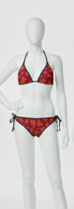 Bikini con Estampado de Sublimación de Aspecto Sin Costuras para Mujer - Product Image 2