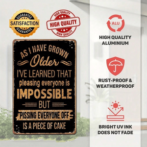 CIFbuy Plaque en aluminium rustique vintage 20,3x30,5 cm pour bar à domicile TikTok pour service de retrait Temu - Product Image 6