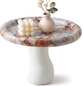 Plateau décoratif en marbre, vente directe d'usine, pour table basse, décoration de salon et intérieur moderne. - Product Image 1