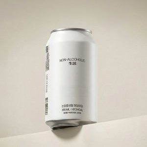 Cerveza Coreana Sin Alcohol, Pale Ale, Lata de 355 ml, Caja de 24 Unidades, Bebida de Malta Sin Alcohol, Venta al Por Mayor, Exportación, 12 Meses de Caducidad - Product Image 2