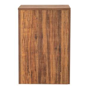 Mesita de noche de un cajón de color retro FCH con mango curvo de triamina Mesita de noche de tablero de partículas - Product Image 5