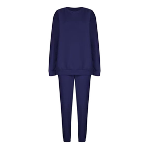 Ensemble de survêtement haute couture pour homme, style urbain élégant, avec broderie du logo signature et poches latérales - Product Image 1