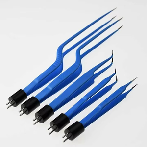 Pinzas Bipolares Americanas Premium con Conector de 2 Pines, Reutilizables, de Acero Inoxidable, para Coagulación Quirúrgica, de 11cm a 24cm, con Marcas CE e ISO - Product Image 2