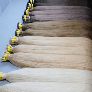 Extensiones de Cabello Humano al por Mayor, Color Rubio, Cabello Virgen Vietnamita de Alta Calidad, Sin Sintético, Producto de Belleza - Product Image 3