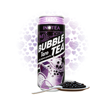 INOTEA 490ml Hazır Sterilize Edilmiş Matcha Bubble Sütlü Çay Konsantre İçeceği %12,5 Brix 24 Ay Raf Ömrü Tayvan'da Üretilmiştir