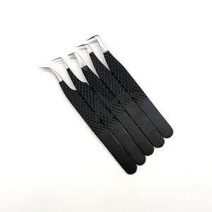 แหนบเสริมความงามสำหรับต่อขนตาพร้อมด้ามจับนุ่ม สแตนเลสสตีล ทนทาน ป้องกันไฟฟ้าสถิต ปลายแหลม สำหรับติดขนตา - Product Image 3