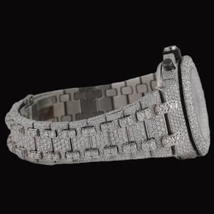 Reloj Mecánico de Lujo con Diamantes VVS Moissanite y Movimiento de Cuarzo, Estilo Hip Hop, Totalmente Cubierto de Diamantes, Gran Venta 2026, para Hombre y Mujer - Product Image 4