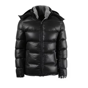 Chaqueta de Invierno para Hombre, Estilo North-Face, con Cierre y Cremallera, Color Negro Sólido, Fácil de Usar, Nueva Llegada - Product Image 1