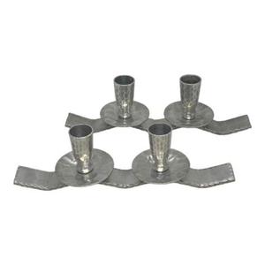 Vintage Metal <b>Candle</b> Holder With Silver Polished Finished Elegant Decorative Piece For Home Center Table And Event Styling - Product Image 2