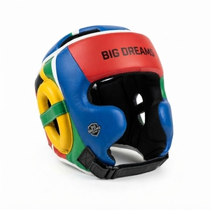 Casco Protector de Boxeo Big Dreams, de Cuero PU, Cara Abierta, para Adultos, Unisex, Uso Deportivo - Product Image 5