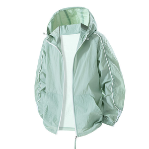 Veste matelassée à capuche unisexe, imperméable, respirante, coupe-vent, fermeture éclair, style décontracté, coupe régulière, coque en polyester - Product Image 5