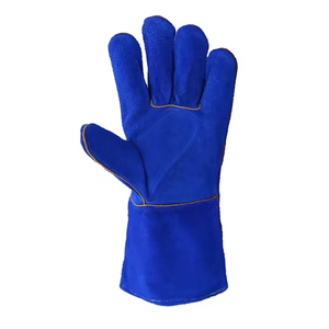OEM Supplier Cheap Price Welder <b>Gloves</b> Cowhide Leather Heat Resistant Safety Work <b>Gloves</b> Hand Protection Work Welding <b>Gloves</b> - Product Image 2