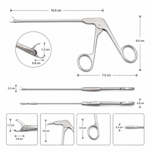 ชุดเครื่องมือผ่าตัดแบบแมนนวล DETAIN IMPEX Arthroscopic Bird Beak Forceps Set สำหรับการผ่าตัดข้อแบบส่องกล้อง ได้รับการรับรองมาตรฐาน CE ระดับ II ISO13485 รุ่น Model - Product Image 6