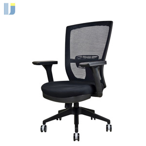Silla de oficina de malla de tamaño medio ergonómica moderna directa de fábrica con reposacabezas ajustable de asiento de espuma PU y reposabrazos ajustables 4D - Product Image 2