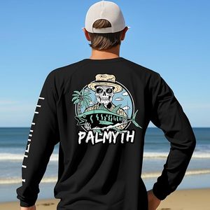 Chemises de pêche pour hommes, t-shirt à manches longues - Product Image 3
