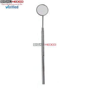 Miroir buccal dentaire # Outil d'inspection dentaire professionnel allemand en acier inoxydable à 5 poignées manuelles, instrument ORL ergonomique - Product Image 2
