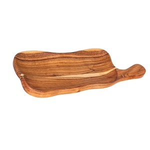 High Quality Acacia Wood Wooden Cheese Board <b>Tray</b> Serving <b>Tray</b> for Food Steak Pasta <b>Snacks</b> Rustic Serving <b>Tray</b> Wholesale Kitchen - Product Image 1