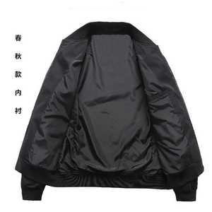 Premium Cotton Casual <b>Jacket</b> Men Women Unisex Lightweight Windproof Breathable Fashion Zip-Up Coat OEM Custom Logo Streetwear - Product Image 3